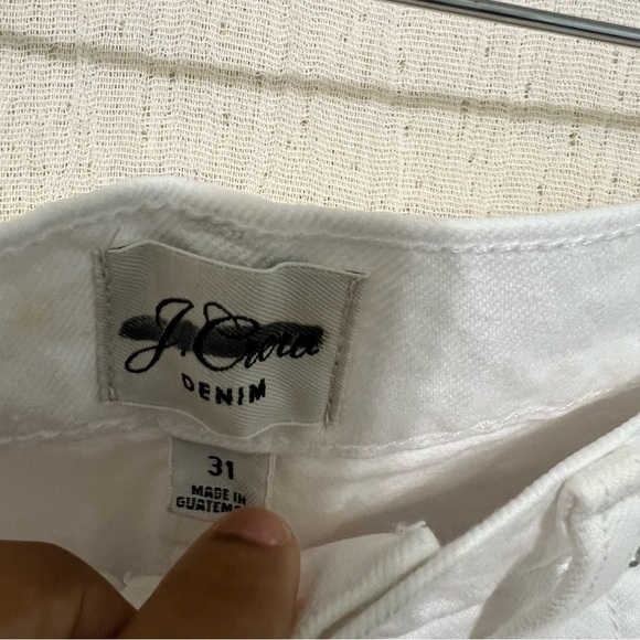 J. Crew Slouchy boyfriend short in white size 31 - Picture 13 of 13